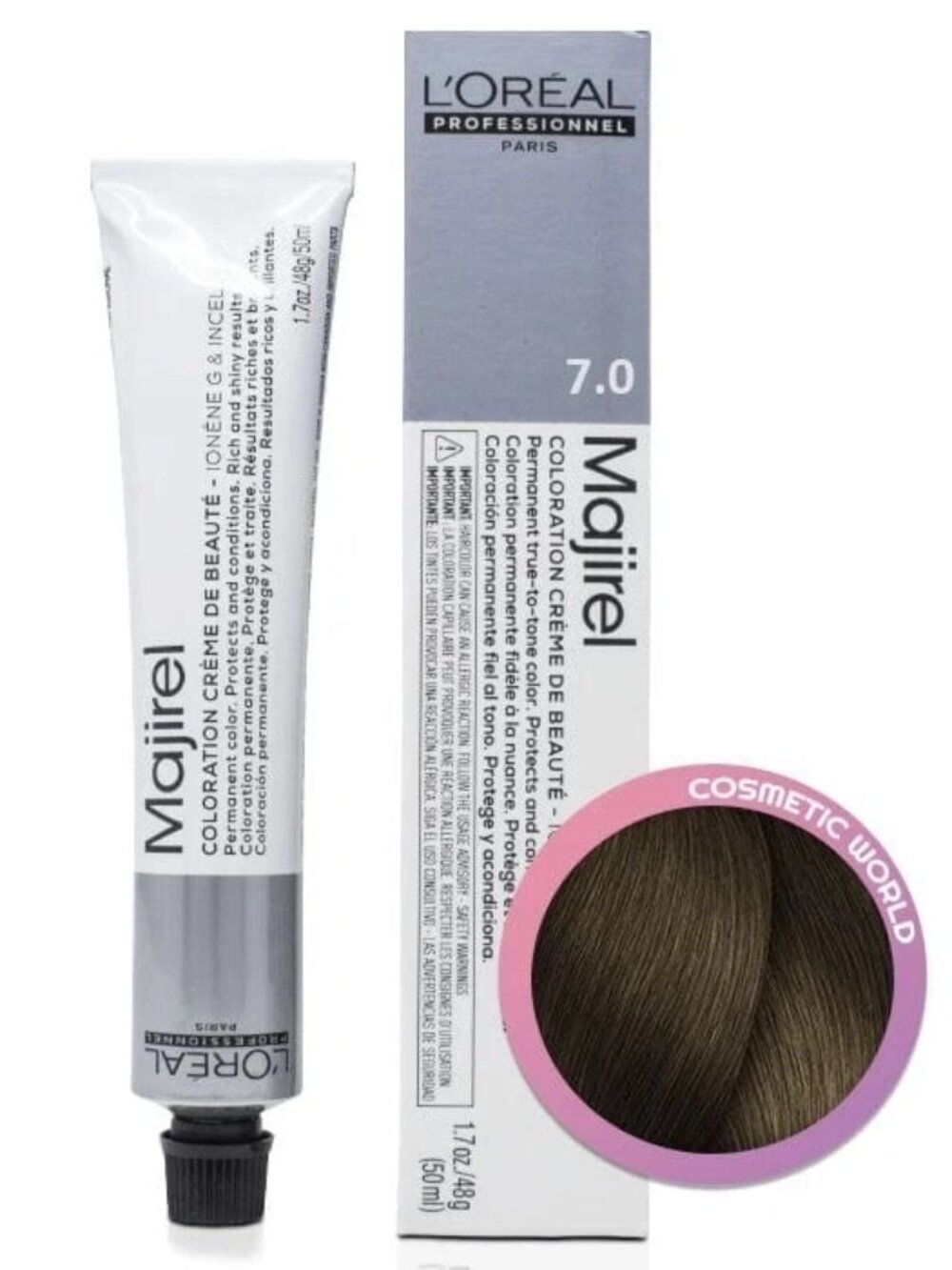 L'Oreal Professionnel Majirel Permanent Coloration Creme Color 7.0 7NN